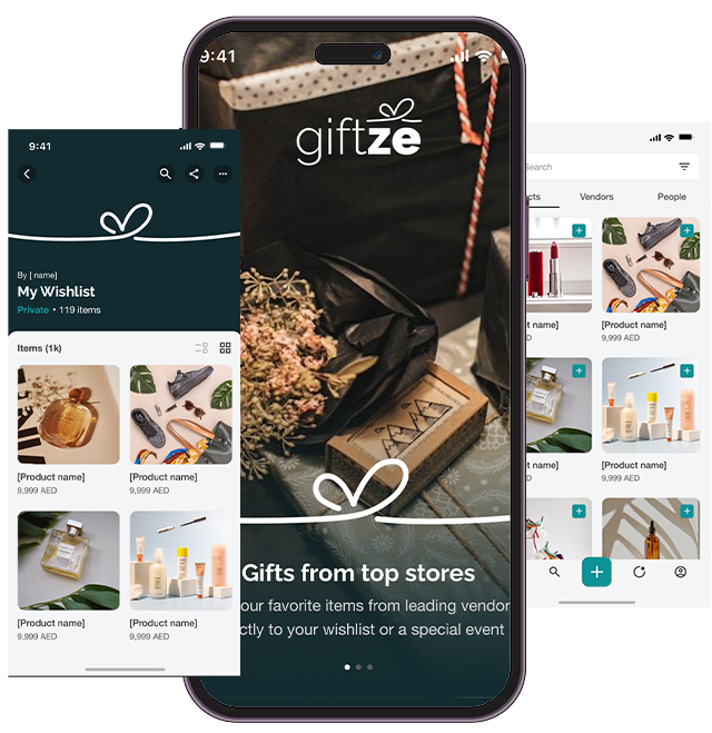 Giftze Application Overview